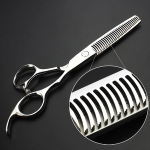 Professional Dog Grooming Scissors Curved <b>Thinning</b> Pet Scissors Premium Quality Japan 440c Dog Scissors - Product Image 5