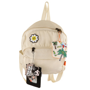 Hot bán cá nhân DIY hành lý tag nhãn vòng chìa khóa túi chuỗi phụ kiện trống thêu vá - Product Image 6