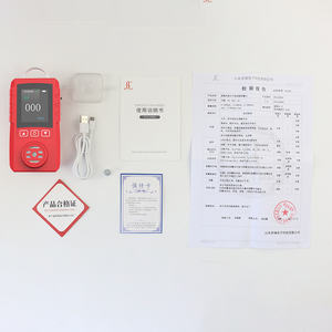 Détecteur de gaz portable multifonctionnel à pompe d'aspiration CH4 O2 CO H2S CO2 NH3 PH3 H2 VOC <span class=keywords><strong>HF</strong></span> HCN CL2 NO Détecteur de gaz portable 4 en 1 - Product Image 2