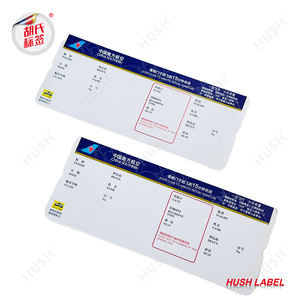 Carte d'embarquement personnalisée d'usine d'origine 120gsm-230gsm Billets d'avion Carte d'embarquement pour billets d'avion. - Product Image 3