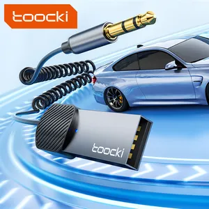 Toocki adaptor kaset Mobil bluetooth v2, adaptor mobil bluetooth v2 di 2023 untuk mobil