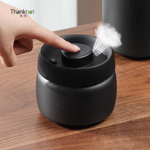 Vacare 304 recipiente de vacío de metal de acero inoxidable para café y té Material seguro para alimentos con conservación de frescura - Product Image 3