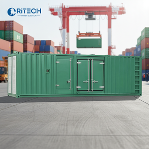 مولد Ritech 1500kva ثلاثي الطور لتوليد طاقة صناعية عالية 1200kw mw - Product Image 1