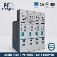 Unité de distribution annulaire isolée au gaz RMU RM6-12 12kV 630A SF6, système d'armoire anti-arc pour réseau aéroportuaire à économie d'énergie