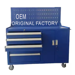 Tùy Chỉnh 5-Ngăn Kéo Cán Công Cụ Tủ Nhà Để Xe Hộp Công Cụ Tổ Chức Bên Tủ Trở Lại Bảng Điều Khiển Lưu Trữ Ngực Hộp OEM/ OBM Hỗ trợ - Product Image 1