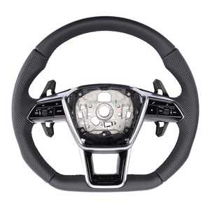 Volant de direction de voiture en cuir d'origine OEM pour <span class=keywords><strong>Audi</strong></span> A4 B9.5 SQ5 SQ8 <span class=keywords><strong>S5</strong></span> Q3 Q5 <span class=keywords><strong>2021</strong></span> - Product Image 2