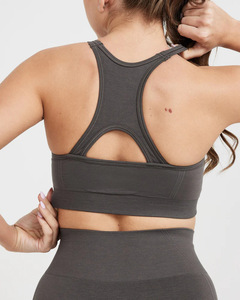 <span class=keywords><strong>Reggiseno</strong></span> sportivo senza cuciture con cinturino incrociato e supporto ad alto impatto per palestra Yoga e corsa traspirante - Product Image 5