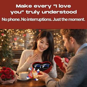 Occhiali di Traduzione AI Nexlenz NL-F1: Traduzione Vocale e Video in Tempo Reale, Modello AI Gratuito per Interpretazione Simultanea Intelligente - Product Image 2