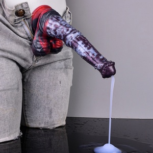 NNSX Big Animal Cock Squirting Horse <b>Dildo</b> with Suction Cup and Testicles <b>Dildo</b> for Clit Vaginal Anal Stimulate Sex Toys - Product Image 1