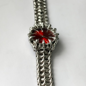 Nuevo Diseño de Reloj de Pulsera para Hombre, de Acero Inoxidable, Estilo Gótico, con Esfera Árabe de Alabastro, Personalizable, de Cuarzo, 16 mm, Resistente al Agua 20 BAR, Estilo Vintage - Product Image 4