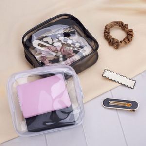 <b>Mini</b> PVC Makeup Bag Waterproof Display Clear Zipper <b>Pouches</b> Pocket Lipstick Bag Organizer - Product Image 2