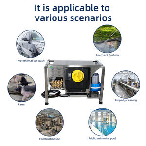 15LPM kadar 500Bar yüksek basınçlı su pompası temizleme makinesi 22HP dizel motor yıkama - Product Image 3