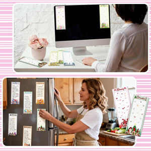 Creative Fruit Soft Magnetic Paper Self-adhesive Notebook Long Horizontal Lines Memo Pad Customizable Student Office <b>Note</b> Plan - Product Image 4