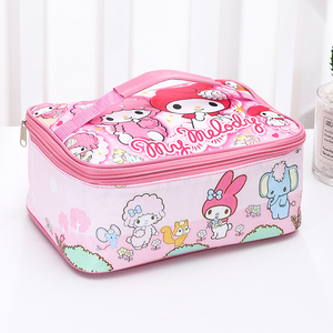 anime Lunch Bag for School Office sanrio Cooler Lunch Box Women Men Cartoon Cute animals cartoon KT Kids Lunch Bag