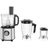 Vente chaude 2023, presse-agrumes électrique 2 en 1, usage intensif, cuisine commerciale, ménage, fruits frais, mixeur à smoothie, blender argenté