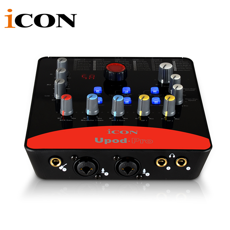 ICON Upod Pro USB Sound Card - Enhance Your Studio Recordings