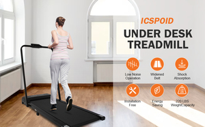 2 trong 1 dưới bàn Máy chạy bộ, 2.5HP Máy chạy bộ điện đi bộ Máy chạy bộ cho văn phòng nhà với Điều khiển từ xa - Product Image 3