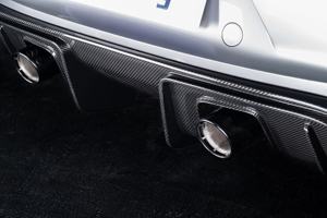 KM haute qualité <span class=keywords><strong>GT4</strong></span> OE diffuseur arrière en fibre de carbone accessoires de voiture haut de gamme pour 718 Boxster Cayman <span class=keywords><strong>GT4</strong></span> OE pare-chocs arrière - Product Image 6