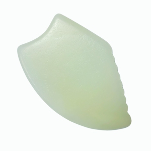เครื่องมือเสริมความงาม หินหยกอัฟกานิสถาน แบบมีฟัน สำหรับนวดกัวซา - Product Image 3