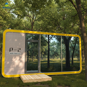 Cabine Apple <span class=keywords><strong>de</strong></span> luxe <span class=keywords><strong>de</strong></span> qualité supérieure Maison en conteneur préfabriquée Maison en conteneur <span class=keywords><strong>de</strong></span> 40 pieds Maison portable à vendre Petite capsule spatiale Maison Pod - Product Image 1