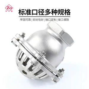 Vanne à pied filetée en acier inoxydable H12W-16P pour pompes à eau, puits, douches et axes de pompe - Product Image 4