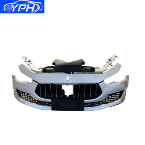 Cụm cản trước đã qua sử dụng chính hãng dành cho <span class=keywords><strong>Maserati</strong></span> Ghibli 2013-2016, phụ tùng thay thế kèm lưới tản nhiệt và giá đỡ - Product Image 5