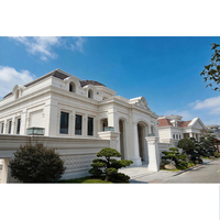 PAIA STONE Moleanos Gascogne, pierre calcaire sablée, revêtement mural extérieur, carrelage facile à installer, pilier extérieur, jardin, villa