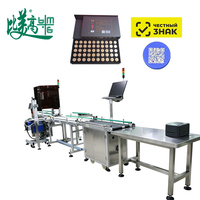 Machine de production de bouchons de bouteilles à haute efficacité avec gravure laser UV autofocus, marquage de code QR et inspection multicaméras