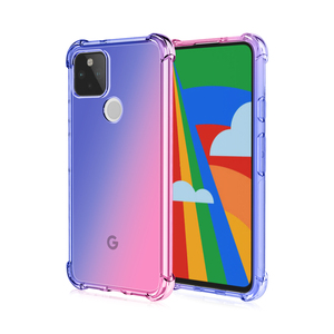 Keysion — <span class=keywords><strong>coque</strong></span> de téléphone portable, étui souple en tpu, anti-choc et dégradé, pour Google <span class=keywords><strong>Pixel</strong></span> 5 - Product Image 4