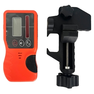 Récepteur de <span class=keywords><strong>niveau</strong></span> <span class=keywords><strong>laser</strong></span> rotatif autonivelant / Détecteur de <span class=keywords><strong>niveau</strong></span> <span class=keywords><strong>laser</strong></span> rotatif extérieur avec pince robuste - Product Image 1