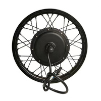 Kit de conversion de vélo électrique pour moto, jante 19 pouces 19x1.85, 60V 72V 3000W 80km/h