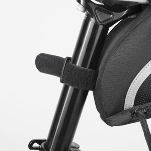 Sac de vélo à sangle spacieux avec matériau réfléchissant Séparateur de selle séparé <span class=keywords><strong>Cintre</strong></span> de lumière Salle de sécurité maximale pour les petits objets - Product Image 6