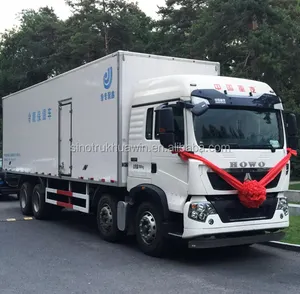 Sinotruk howo 6 × 4 20cbm魔法瓶冷蔵庫トラックカミオンfrigo sinotrucks冷凍