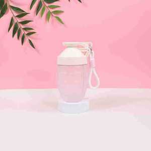 Botella de Agua Deportiva de 600 ml, Vaso Mezclador Simple y Moderno para Proteínas en Polvo, Vaso Mezclador de Alta Capacidad para Batidos - Product Image 6