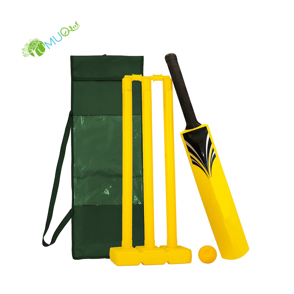 YumuQ 73 см Пластиковый Пляжный набор для крикета, набор для крикета для односпального ребенка, молодежи или взрослого игры на лужайке