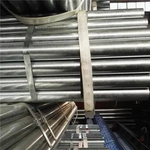 ASTM Tubo de aço carbono galvanizado elétrico para aplicação em tamanhos diferentes 33.7mm