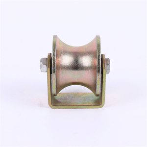 <span class=keywords><strong>Roue</strong></span> de <span class=keywords><strong>guidage</strong></span> coulissante de haute qualité, poulie de porte coulissante en acier de couleur, <span class=keywords><strong>roue</strong></span> de rail industriel, V, U, H, T - Product Image 3