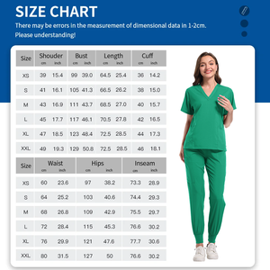 Conjuntos de uniformes médicos de moda para Mujer Uniformes Medicos Mujer Talla Plus Accesorios de enfermera para el trabajo <span class=keywords><strong>Recepcionista</strong></span> de hospital - Product Image 2