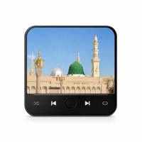 Nouvel aimant de réfrigérateur Bluetooth de style arabe 128 Mo (personnalisable) – Lecteur audio musical avec photo personnalisée pour mur et réfrigérateur