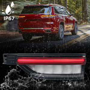 Conjunto de Luz Trasera <span class=keywords><strong>LED</strong></span> JY-B-310 para Jeep Grand Cherokee <span class=keywords><strong>WL</strong></span> 2022-2024, Luz de Freno Trasera 68377974AE 68377975AE Izquierda Derecha - Product Image 3