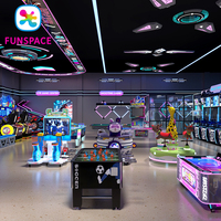 Projet de salle de jeux, parc d'attractions, simulateur de sport numérique interactif, machine de jeu d'arcade VR