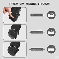 Vente chaude Nouveau Doux Dessin Animé Support Mousse À Mémoire De Jeu Personnalisé Tapis De Souris Poignet Ensemble Ergonomique Ordinateur Portable Léger pour Bureau Maison