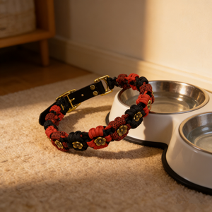 <span class=keywords><strong>Collar</strong></span> de Perro Personalizado 2026, Moderno, Reflectante, Ajustable, de Gran Tracción, Suave, Irrompible, de Cuero con Remaches, con Cierre de Seguridad, de Poliéster - Product Image 5