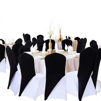Housses de chaise extensibles en spandex OEM ODM lavables pour mariages, banquets et événements hôteliers