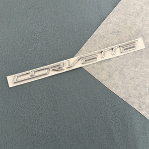 Emblema Cromato ABS per Baule Posteriore <span class=keywords><strong>Corvette</strong></span> LTZ C7.R Z06, Adesivo Decorativo per Auto, Protezione Carrozzeria - Product Image 4