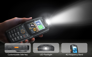 [RTS] Téléphone mobile <span class=keywords><strong>AGM</strong></span> <span class=keywords><strong>M7</strong></span> OTG PTT avec clavier, téléphones à boutons pas chers, téléphones intelligents à clavier - Product Image 6