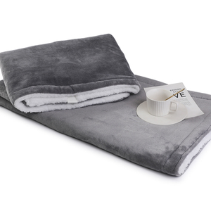 Мягкое пушистое плюшевое рождественское Фланелевое электрическое одеяло Двухслойное Флисовое одеяло с подогревом для зимы - Product Image 3