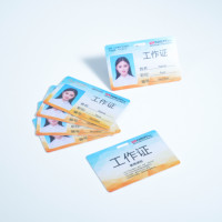 Carte d'accès personnalisée pour événement VIP Carte d'admission magnétique en plastique laminé PVC avec impression offset Cordon de commande minimum