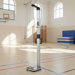 Báscula Ultrasónica Digital Inteligente para Medir Altura y Peso, con Cálculo de IMC, para Uso Escolar, Gimnasios y Público - Product Image 3