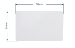 Impression de logo personnalisé 13.56MHz PVC IC/MF RFID Smart Access Control Card Fréquence 125kHz avec design fin - Product Image 2